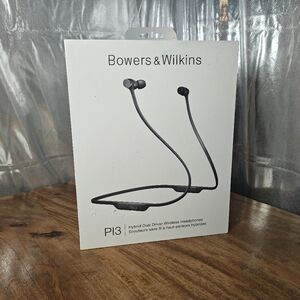 Bowers & Wilkins PI3 Wireless Neckband Earphones - Black